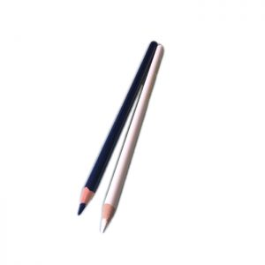10 pcs. Marker Pen for Glass Blue/White
