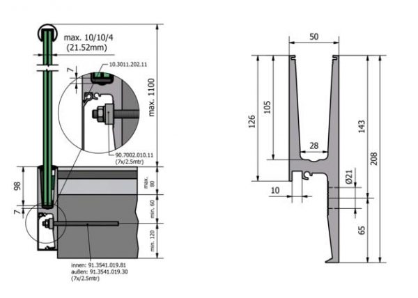 GLASS PROFILE TL-3011 - Image 5