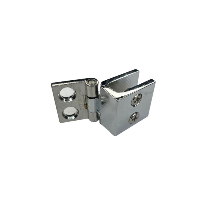 90° Glass / Wall Showcase Hinge Without Drilling