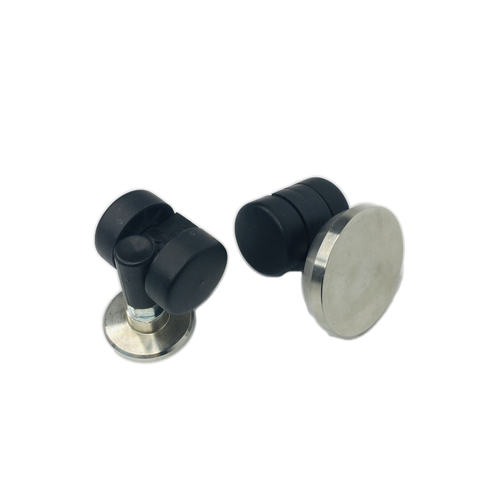 Glass furniture castors with hard D30 castor wheels